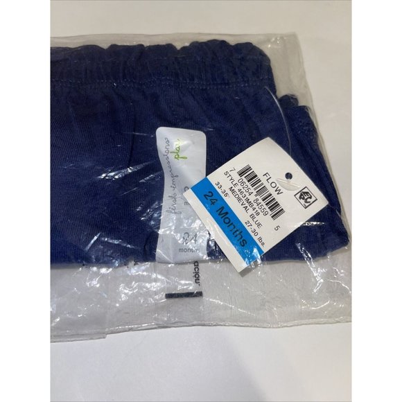 First Impressions Baby Girls' Ruffle-Waist Shorts In Navy Size 24 Months - Picture 3 of 4